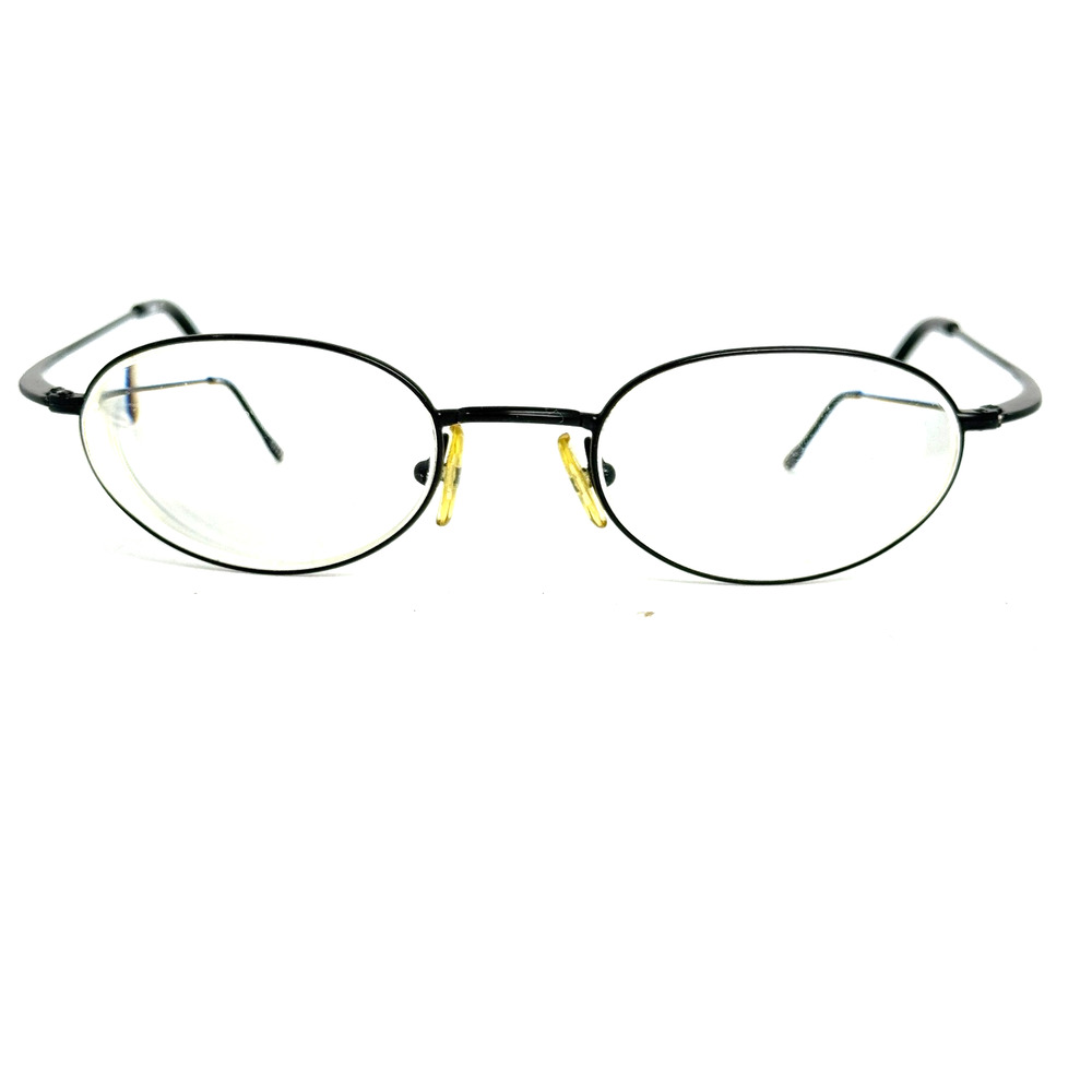 FIDENZA TROPHY 72 Black Round Full‎ Rim Eyeglasses Frames Only 20939